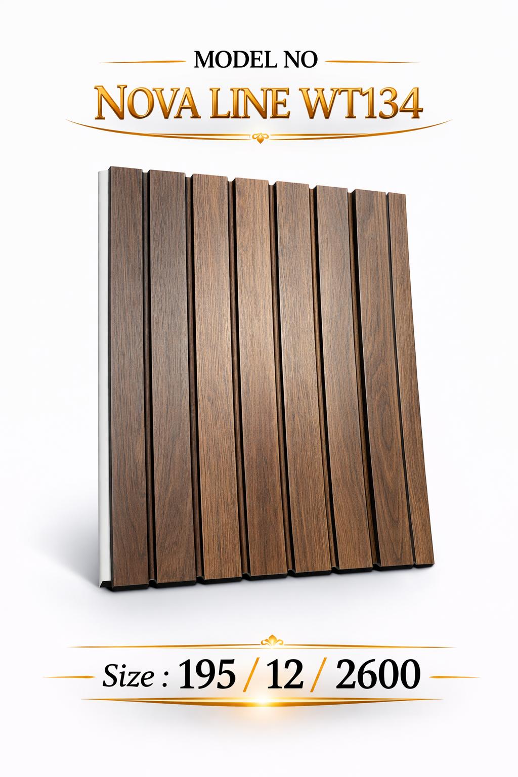 WPC Nova Line Decorative Wall Panel (1 Pc)
