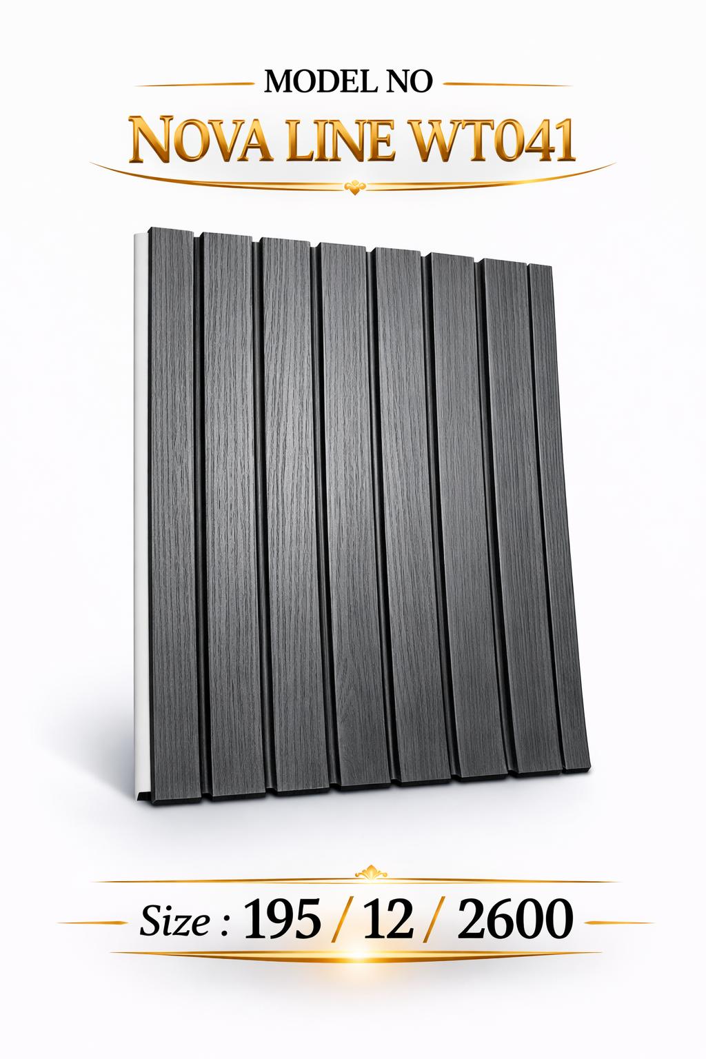 WPC Nova Line Decorative Wall Panel (1 Pc)