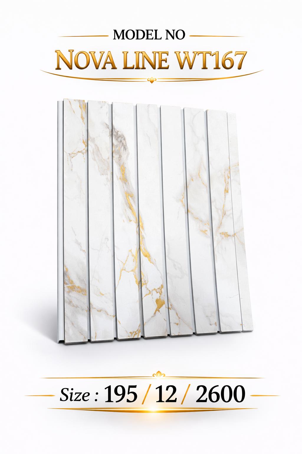 WPC Nova Line Decorative Wall Panel (1 Pc)