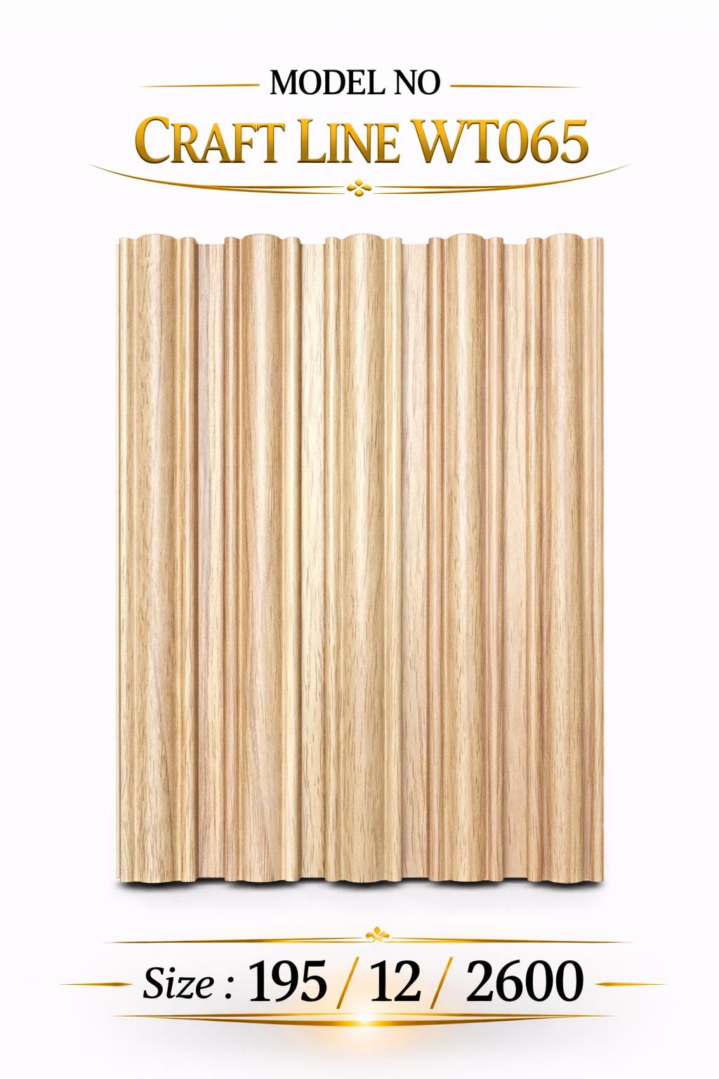 WPC Craft Line Decorative Wall Panel (1 Pc)