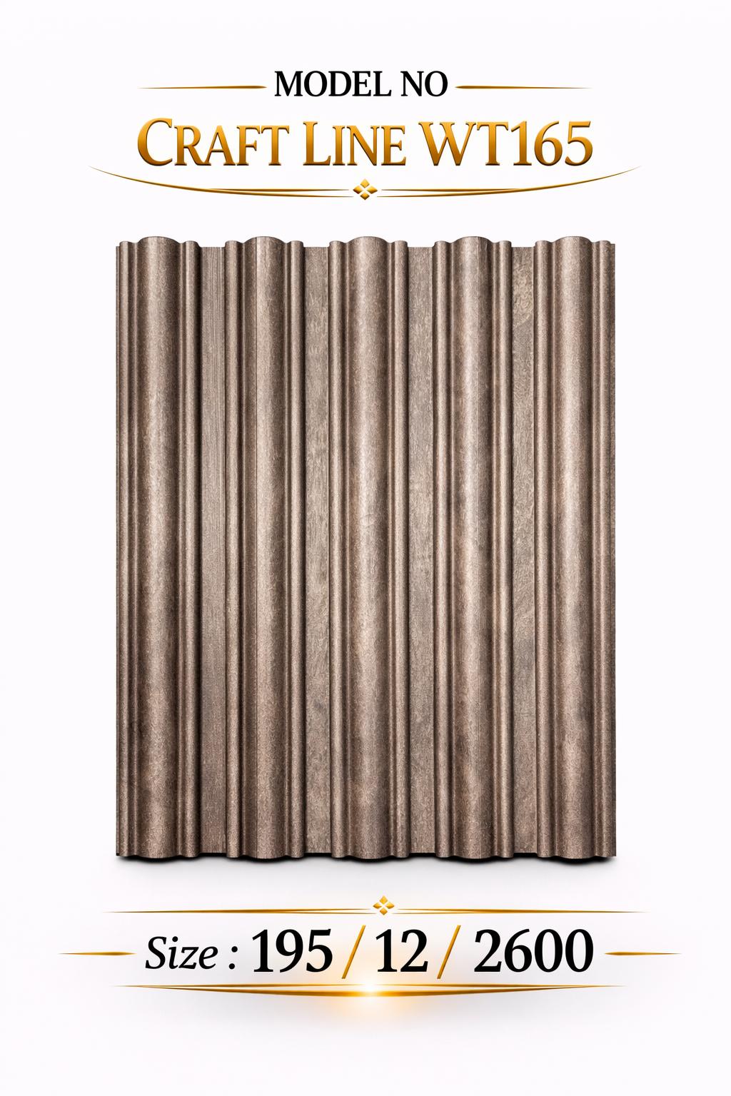 WPC Craft Line Decorative Wall Panel (1 Pc)