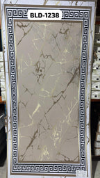 PVC Marble Sheets 3D Printed Wall Panels (1Pc)
