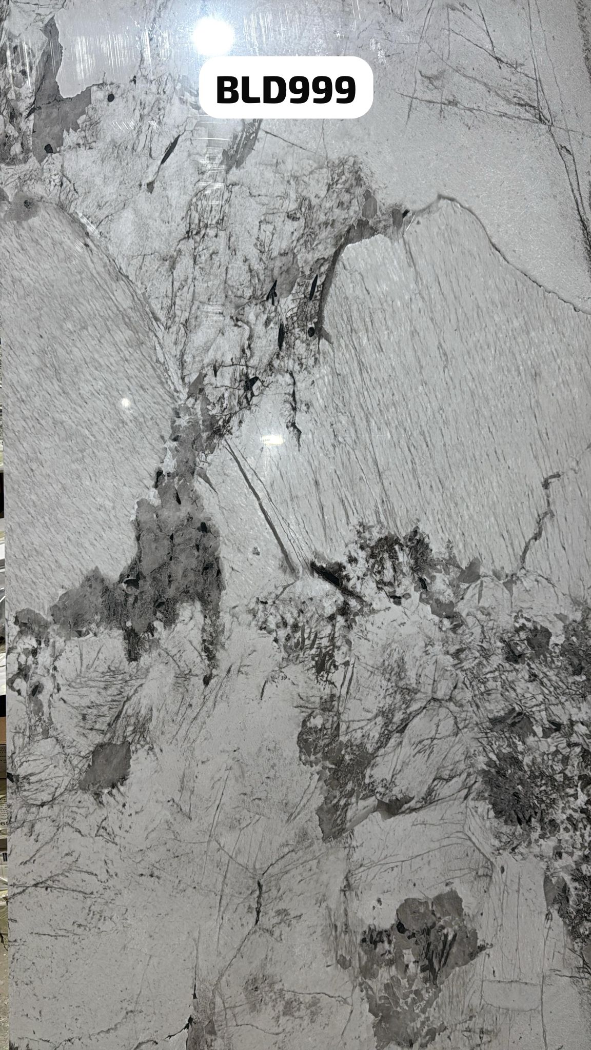 PVC Marble Sheets 3D Printed Wall Panels (1Pc)