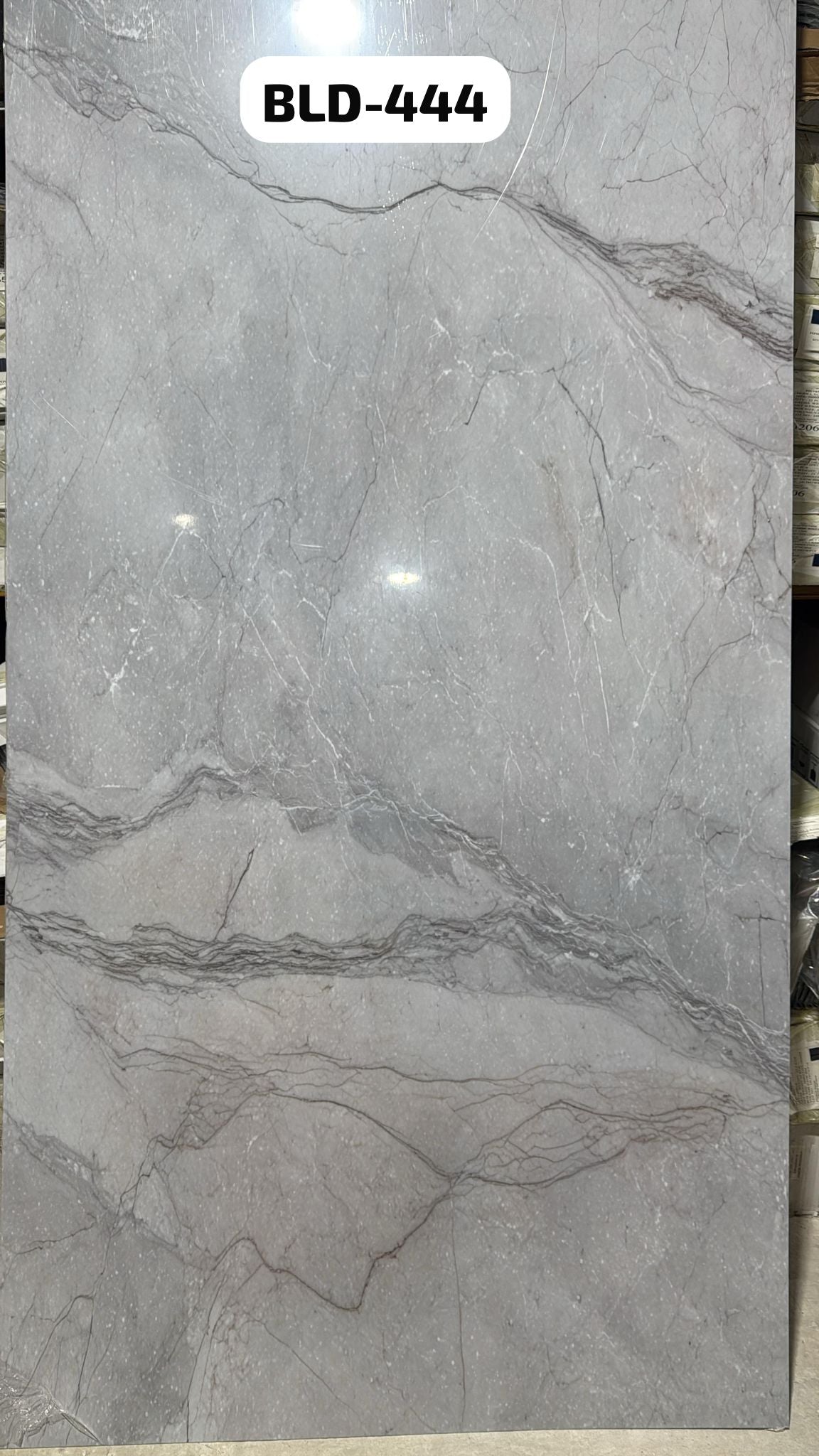 PVC Marble Sheets 3D Printed Wall Panels (1Pc)