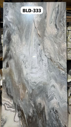 PVC Marble Sheets 3D Printed Wall Panels (1Pc)