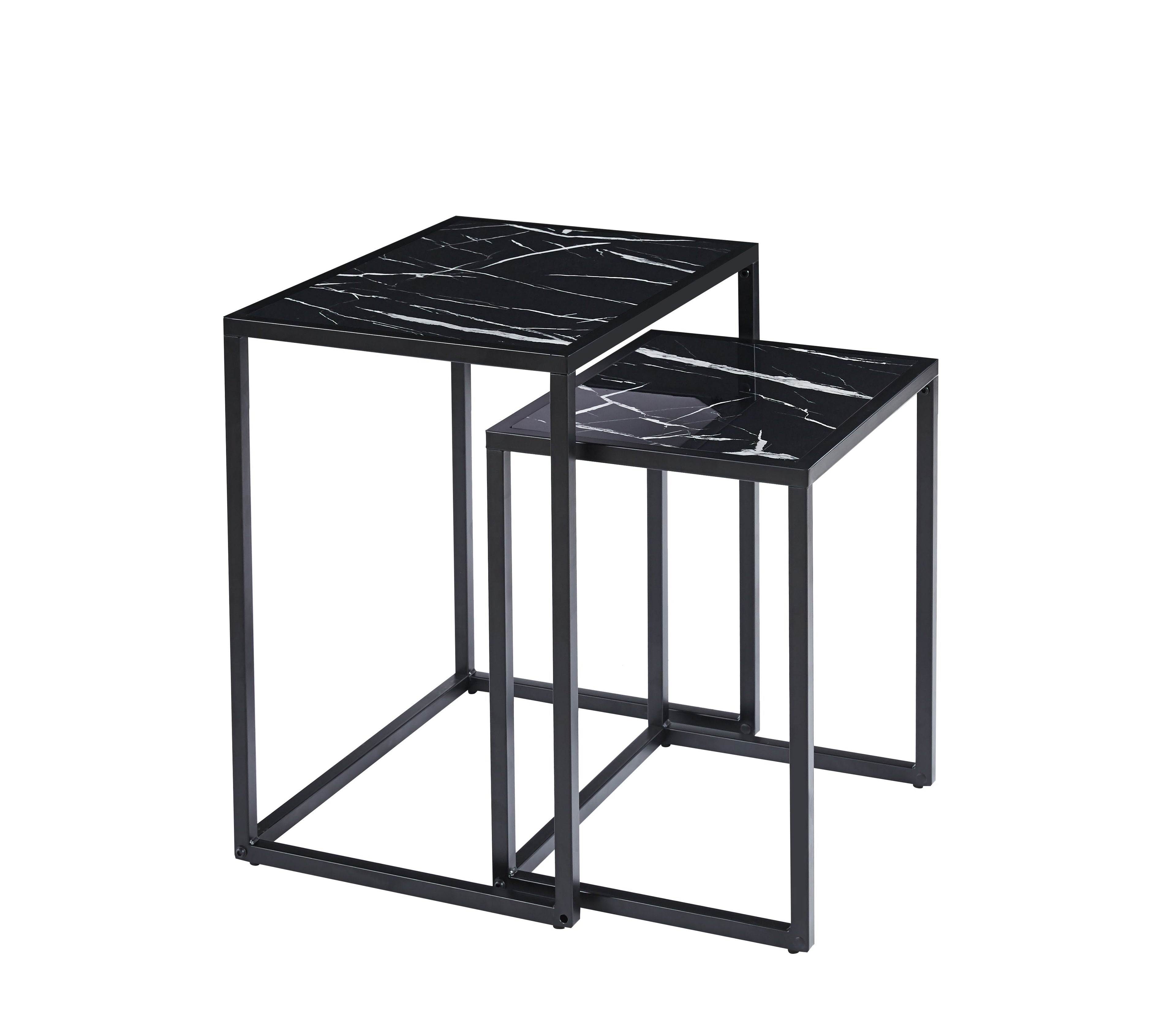 Zoe Coffee Table & Matching Nest of 2