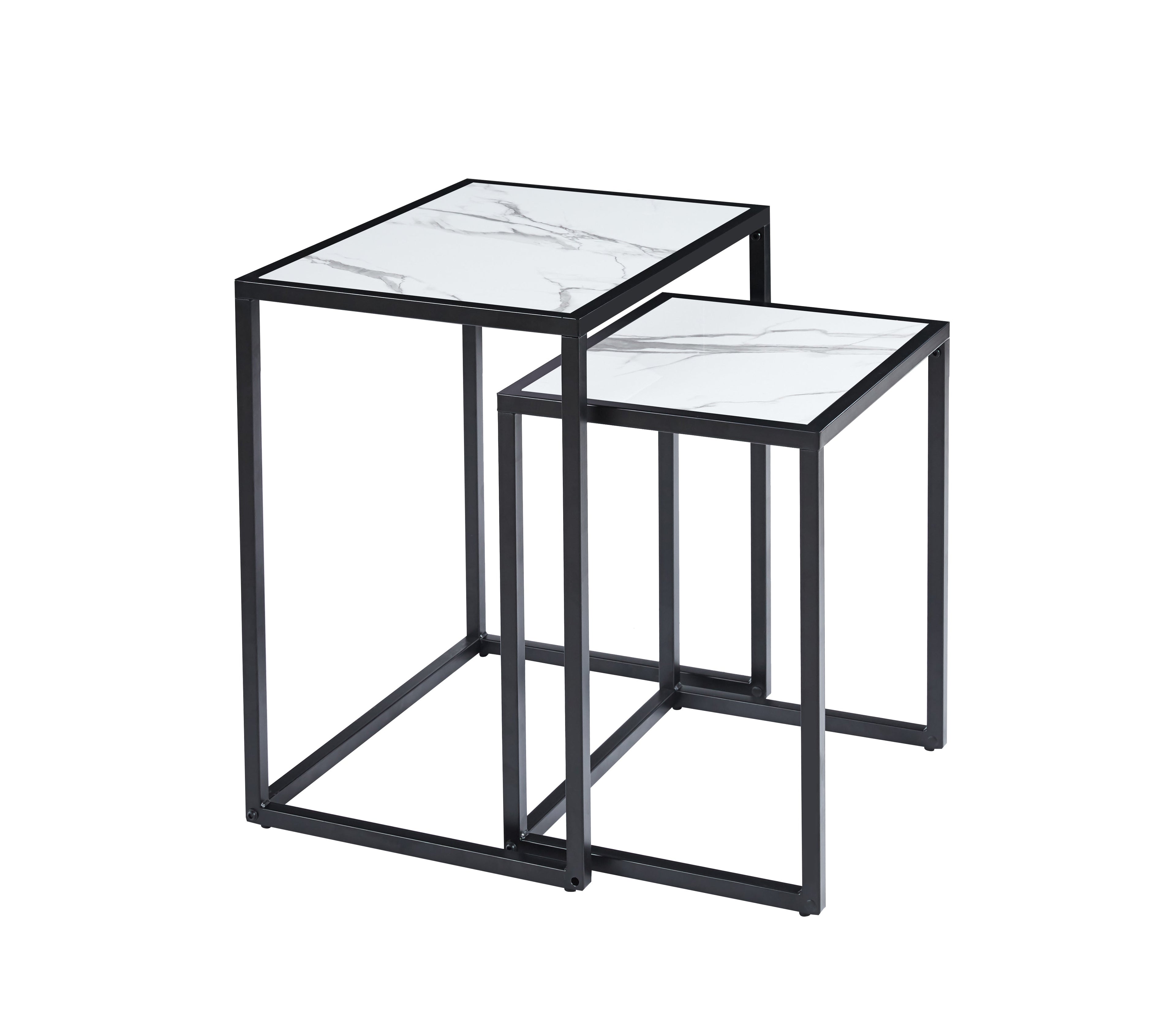 Zoe Coffee Table & Matching Nest of 2
