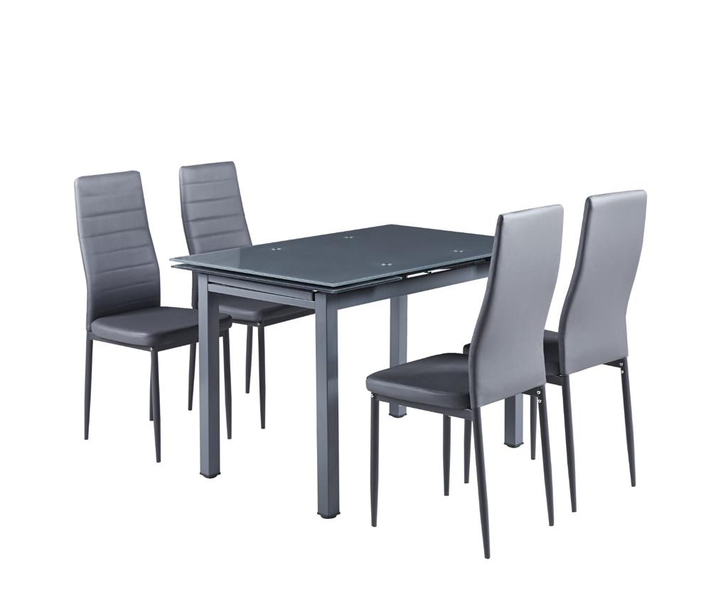 HELEN EXTENDING DINING TABLE GREY