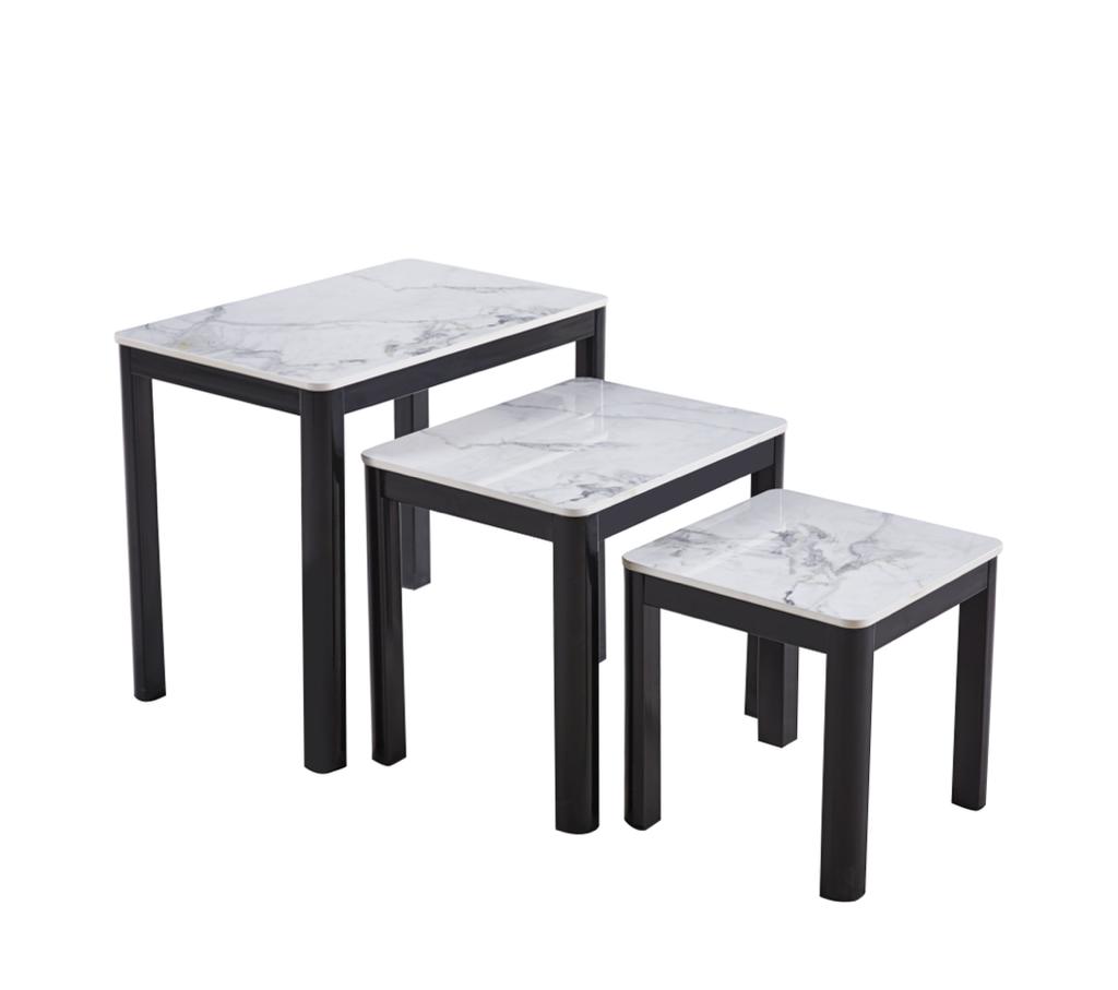 Amber Stone Table Top Range ( Coffee Table , Side Table , Nest Table)