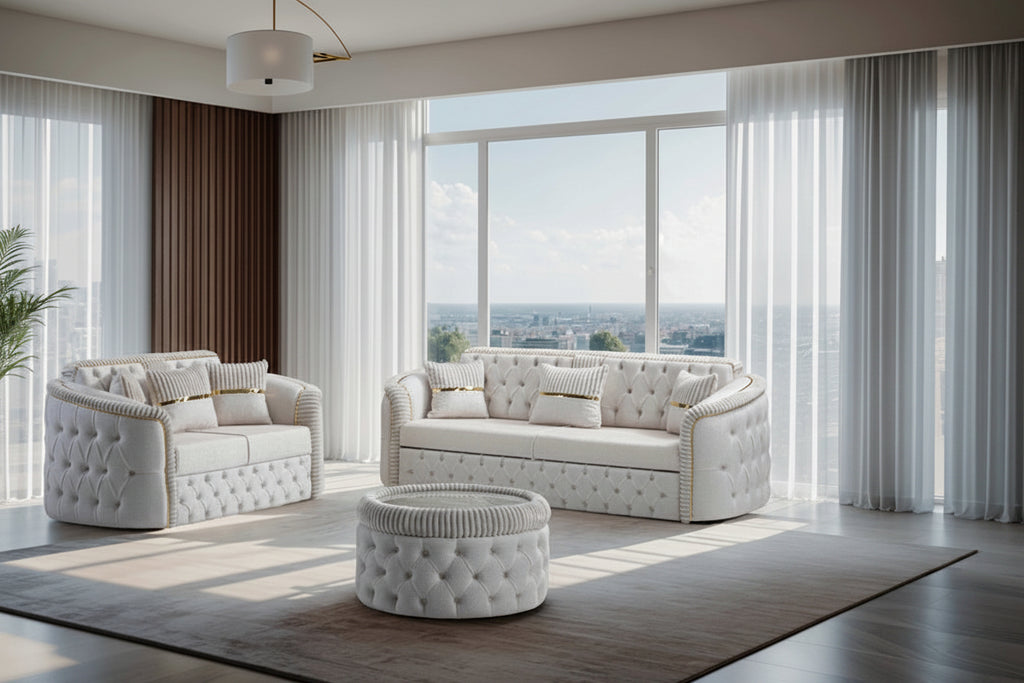 Anchor Sofa Bed 3+2 Seater– Luxury Convertible Sofa