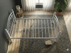 PS102 DIRTY OAK METAL BEDS