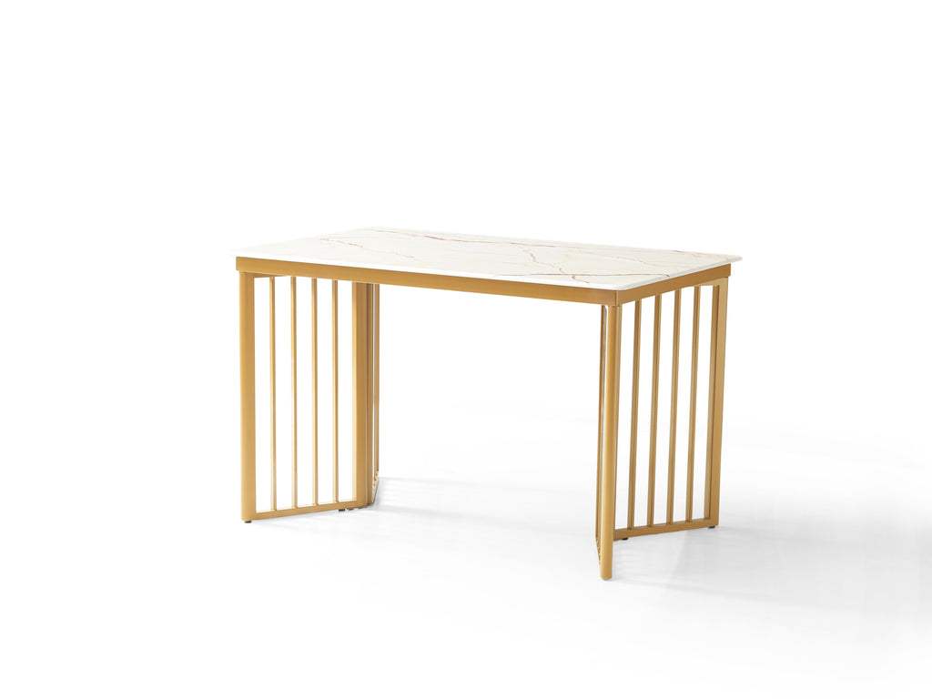 Jimmy Modern Stone Top Marble-Effect  | Fixed - Non Extending