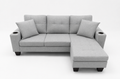 SOFIA COMPACT CORNER SOFA WITH CUPHOLDER