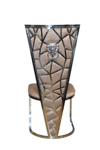 DRAGON DINING CHAIRS WITH OPTION OF GOLD OR SILVER FRAME