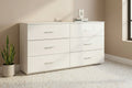 Hugo Chest (3+3) Drawer &  Bedside ( 3 Drawer )