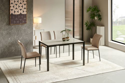 Meridian Dining Table Set ( Including 4 Chairs)