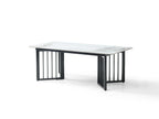 Jimmy Coffee Table - Modern Stone Top  | Contemporary Living Room Centre Table